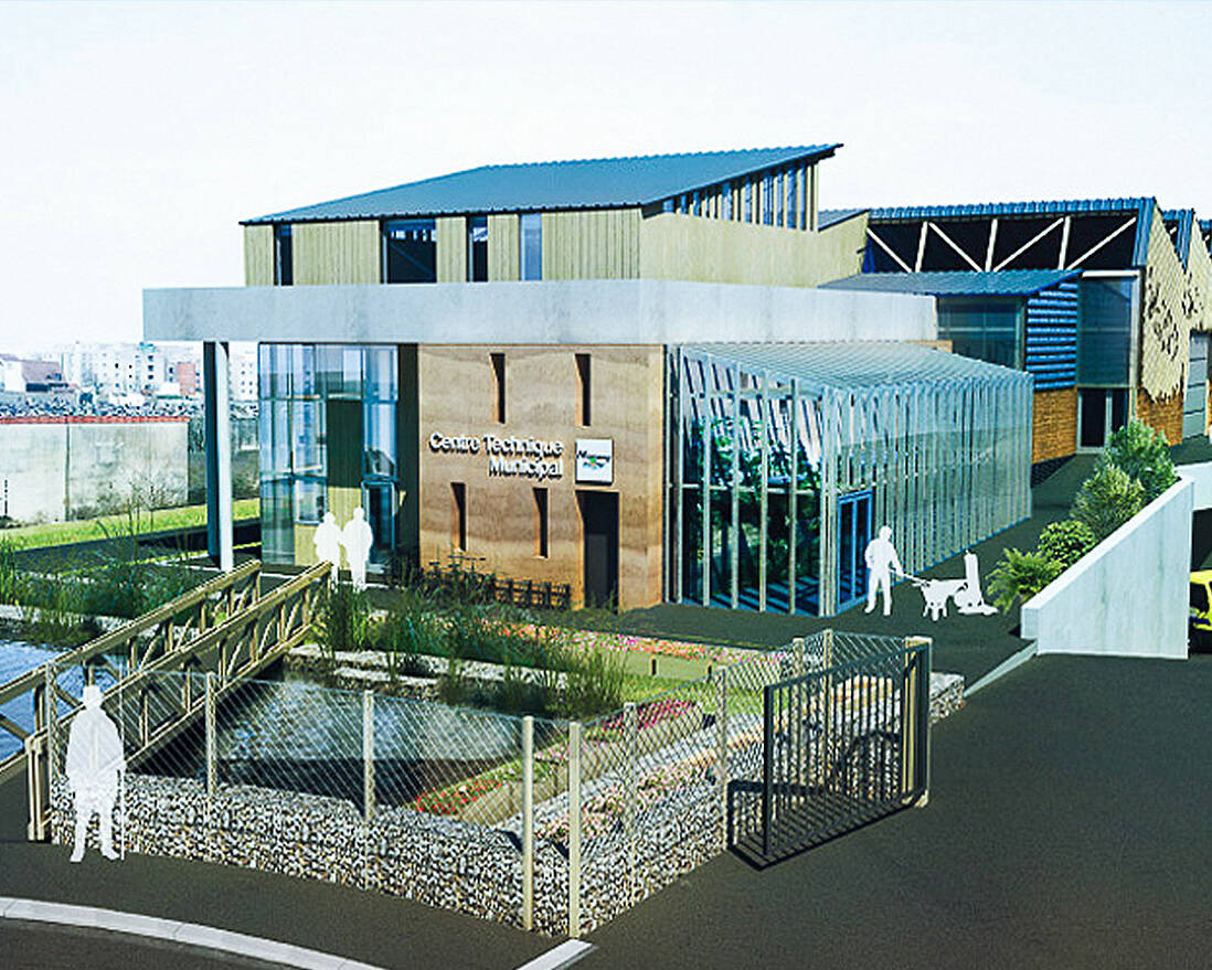 Centre technique municipal de Morsang-sur-Orge – KOYA architectes