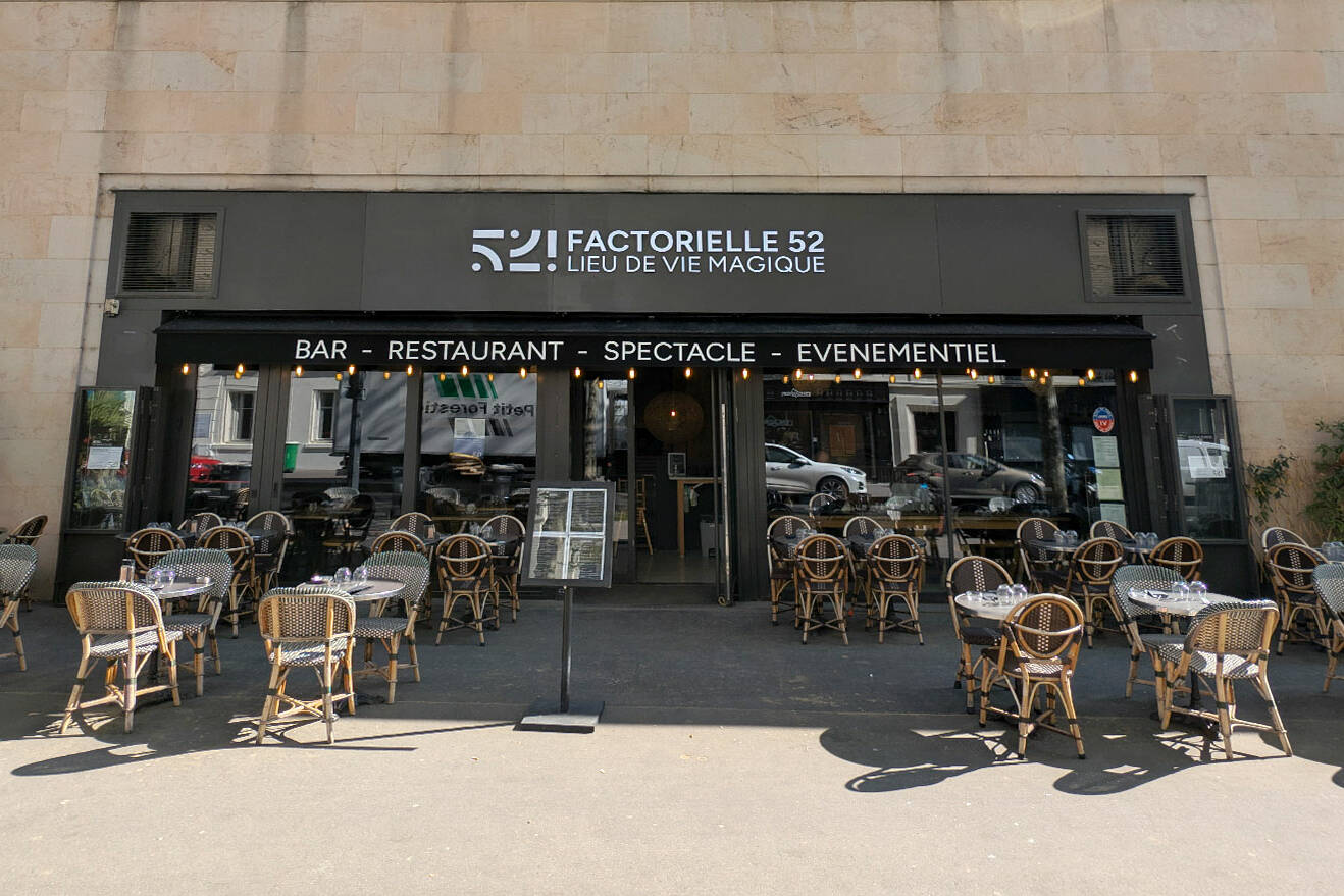 Factorielle 52, bar-restaurant et lieu événementiel – KOYA architectes