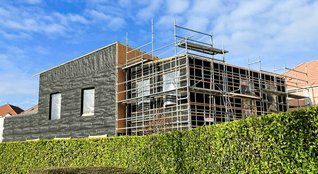 Siège social ALTIA à Villepreux en chantier, projet de maîtrise d’œuvre privée de KOYA